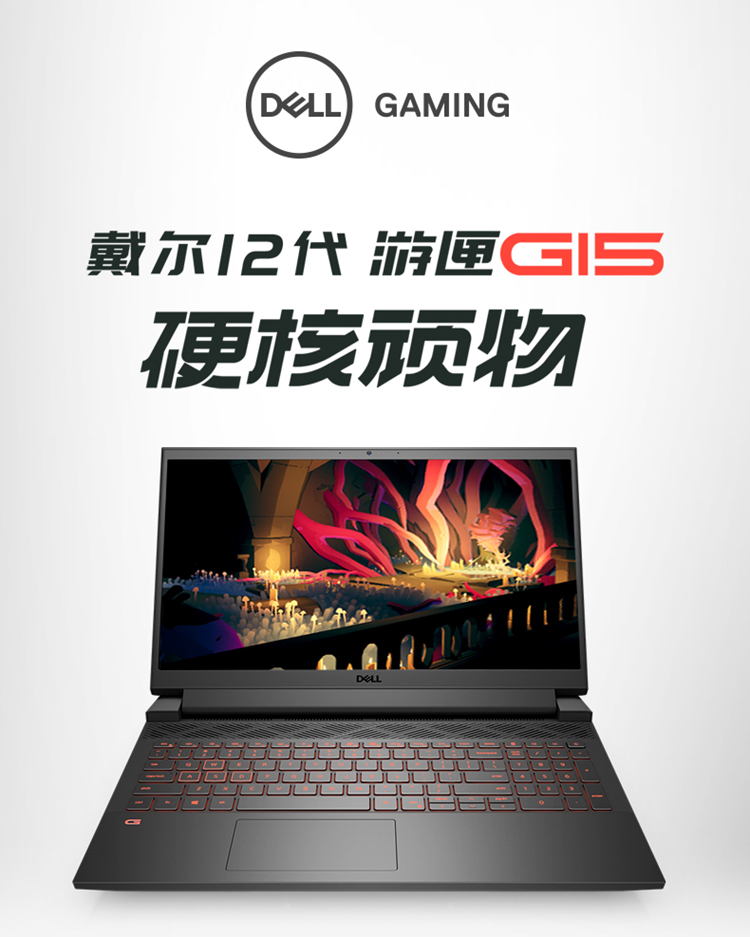 戴爾（DELL） 游匣G15 5520 15.6英寸游戲筆記本電腦  滿血高刷電競(jìng)屏 12代酷睿標(biāo)壓 12代i7/3060/165Hz